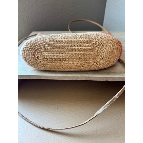 Floral Tapestry Crossbody Handbag – Pink Lining - Picture 7 of 8